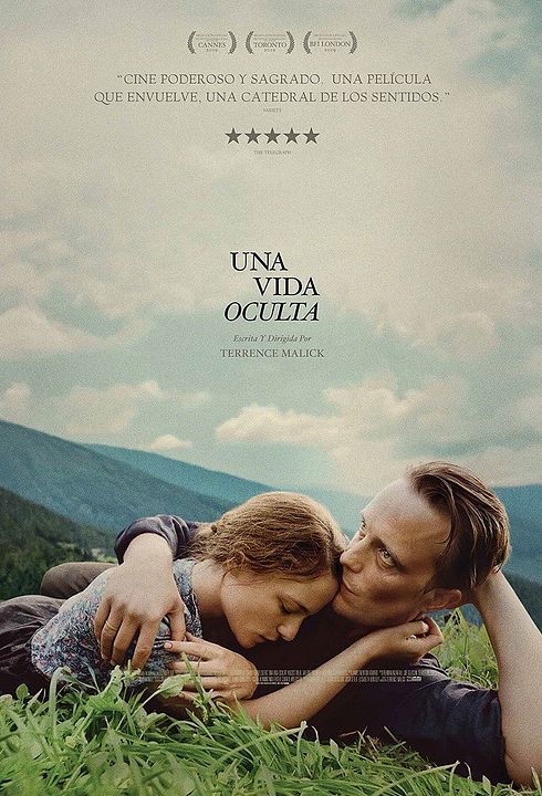 Una vida oculta : Póster