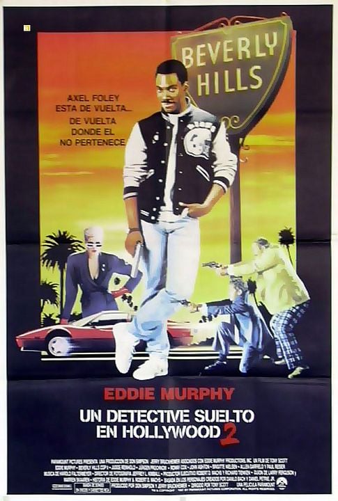 Un detective suelto en Hollywood II : Póster