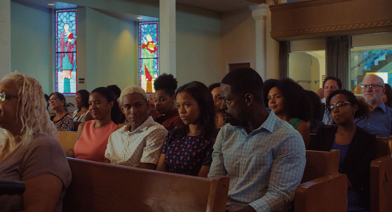 Las olas : Foto Renée Elise Goldsberry, Sterling K. Brown, Taylor Russell, Kelvin Harrison Jr.