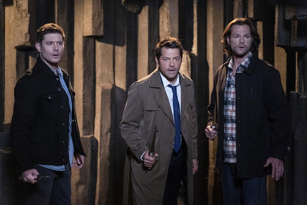 Supernatural : Foto Jared Padalecki, Jensen Ackles, Misha Collins