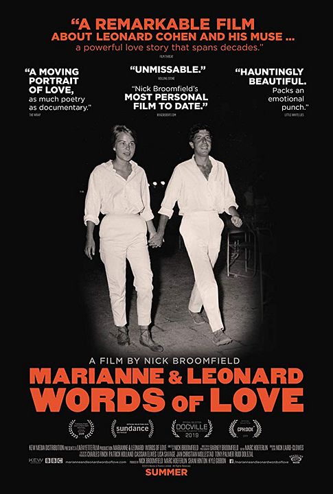 Marianne & Leonard: Words Of Love : Póster