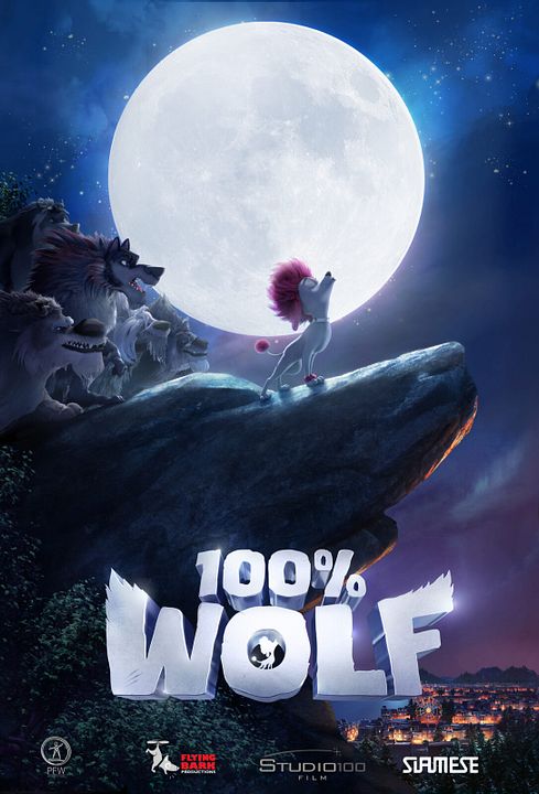 100% lobo : Póster