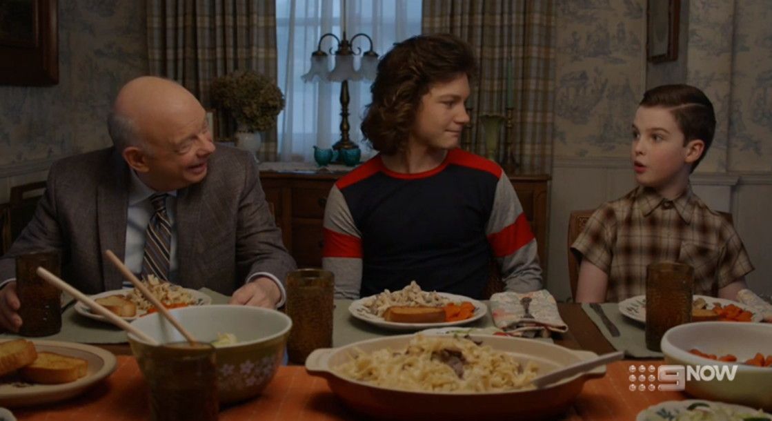 El joven Sheldon : Póster