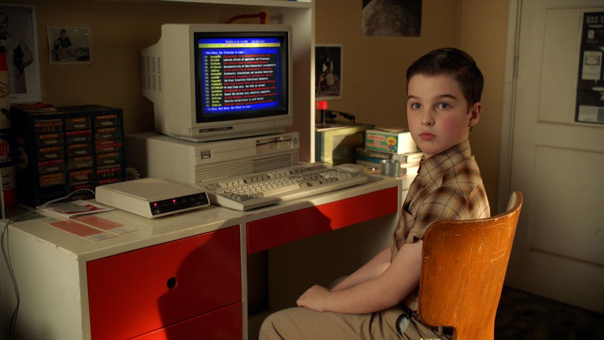 El joven Sheldon : Póster