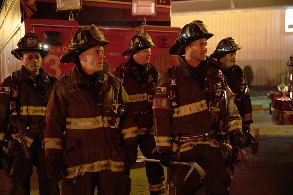 Chicago Fire : Foto David Eigenberg, Taylor Kinney, Joe Minoso