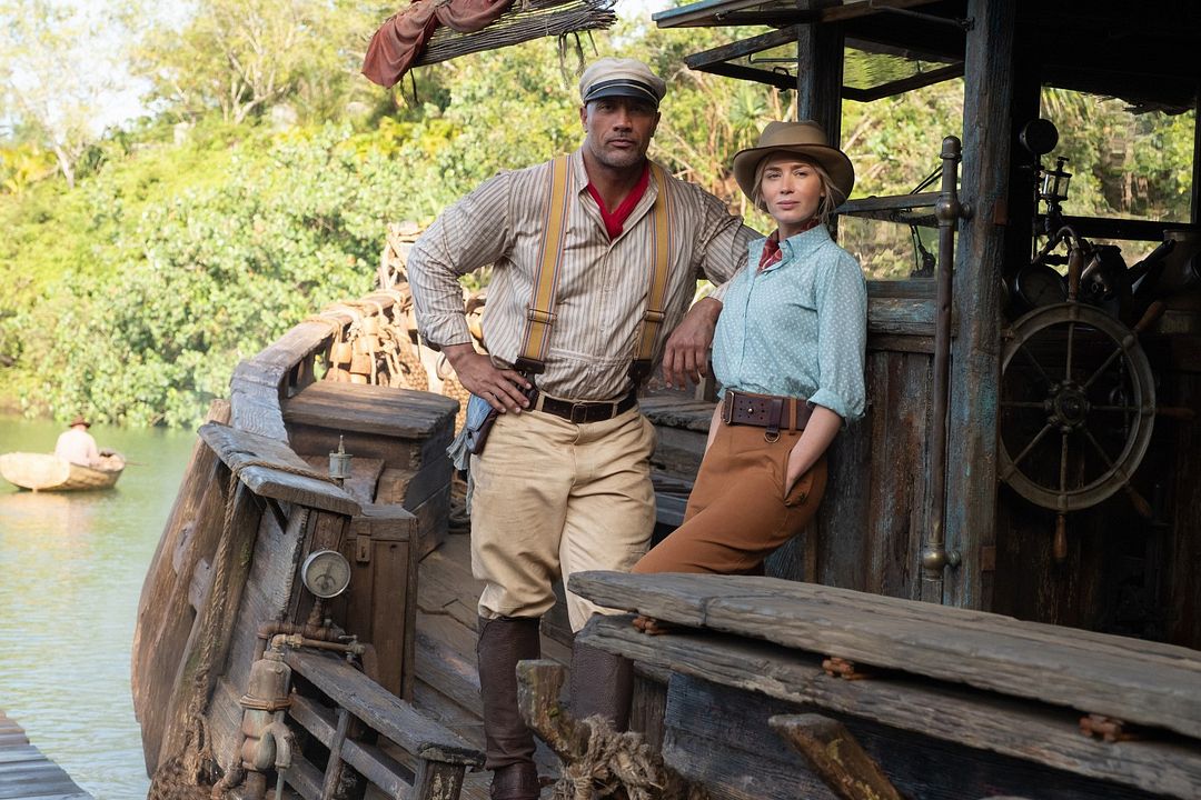 Jungle Cruise : Foto Emily Blunt, Dwayne Johnson