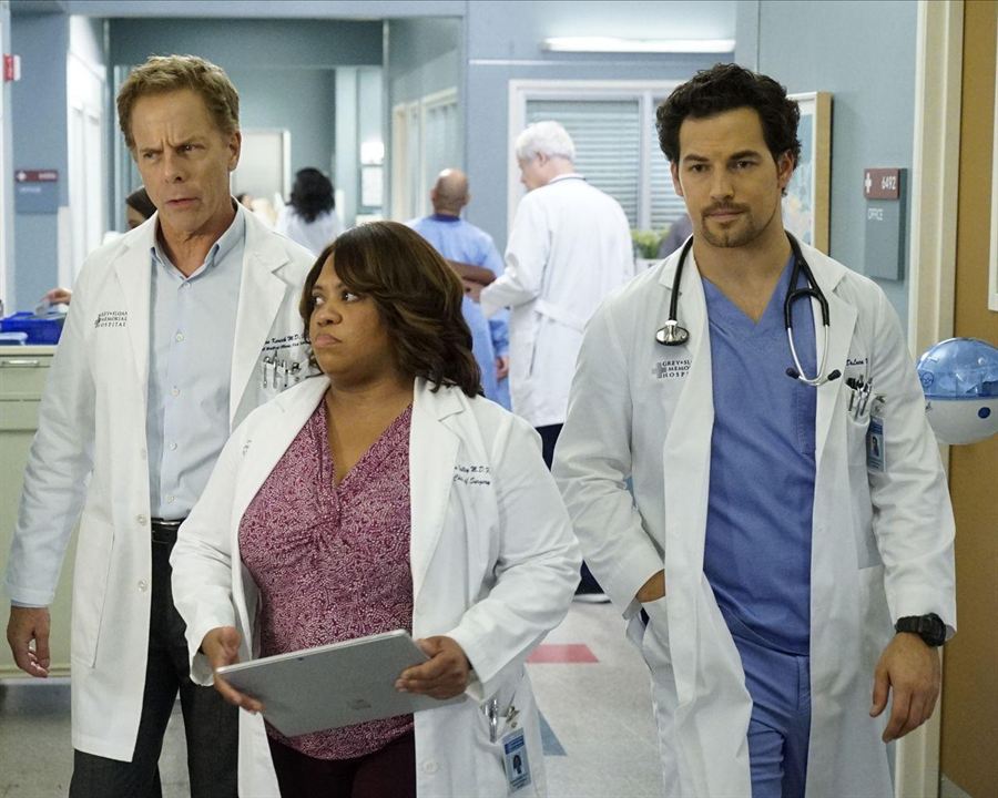 Grey's Anatomy : Foto Chandra Wilson, Greg Germann, Giacomo Gianniotti