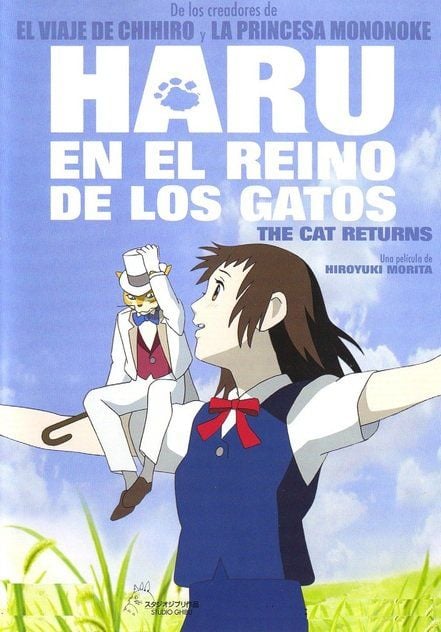 Haru en el reino de los gatos : Póster