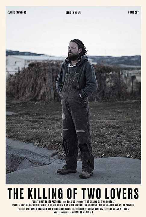 El asesinato de dos amantes : Póster