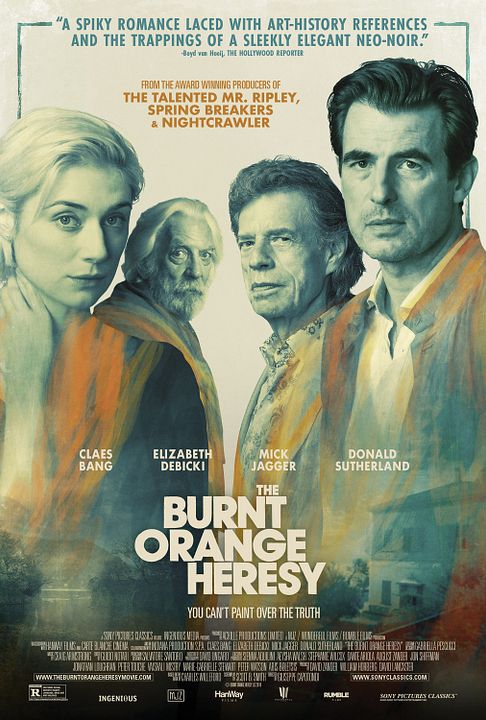 The Burnt Orange Heresy : Póster