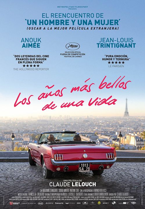 Los años más bellos de una vida : Póster