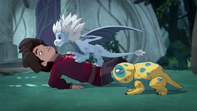 El príncipe dragón : Póster