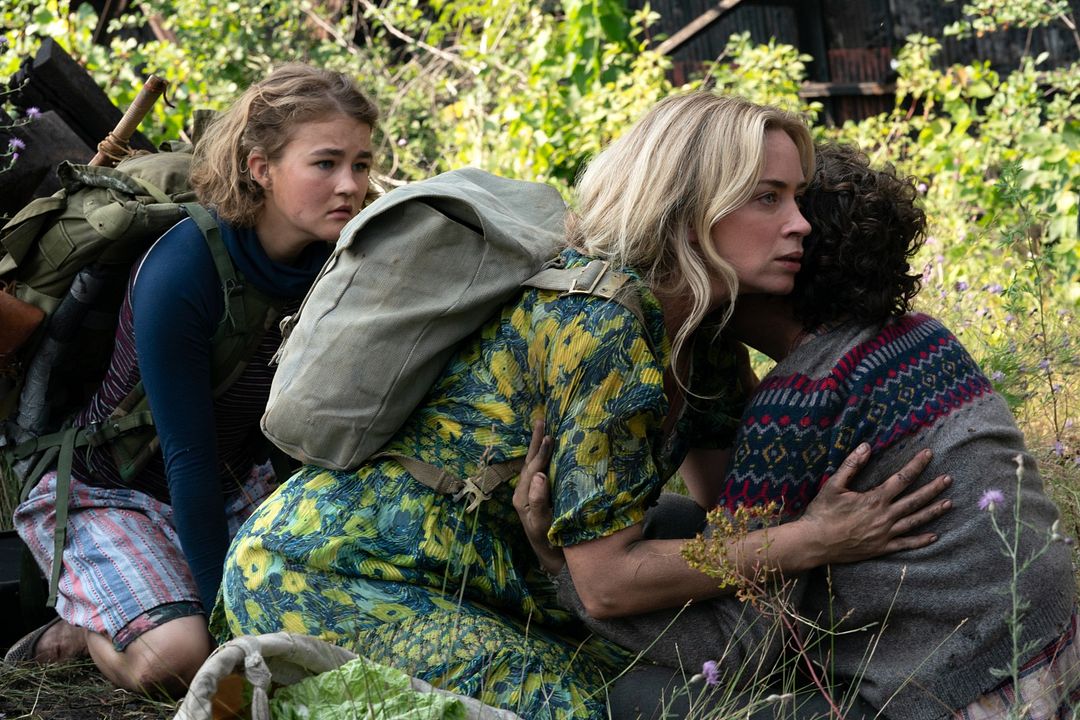 Un lugar en silencio: Parte II : Foto Emily Blunt, Noah Jupe, Millicent Simmonds