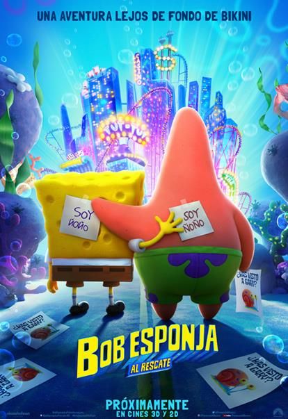 Bob Esponja al rescate : Póster