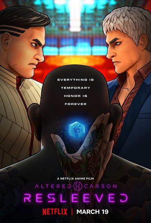 Altered Carbon: Reenfundados : Póster