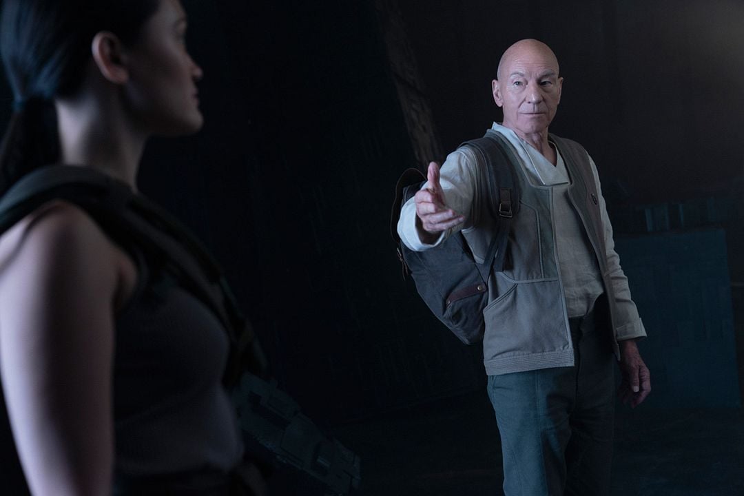 Foto Patrick Stewart, Isa Briones