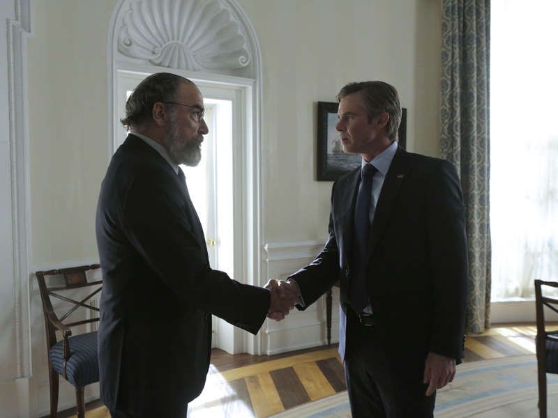 Homeland : Foto Sam Trammell, Mandy Patinkin