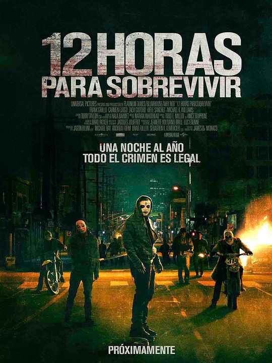 12 Horas para sobrevivir : Póster