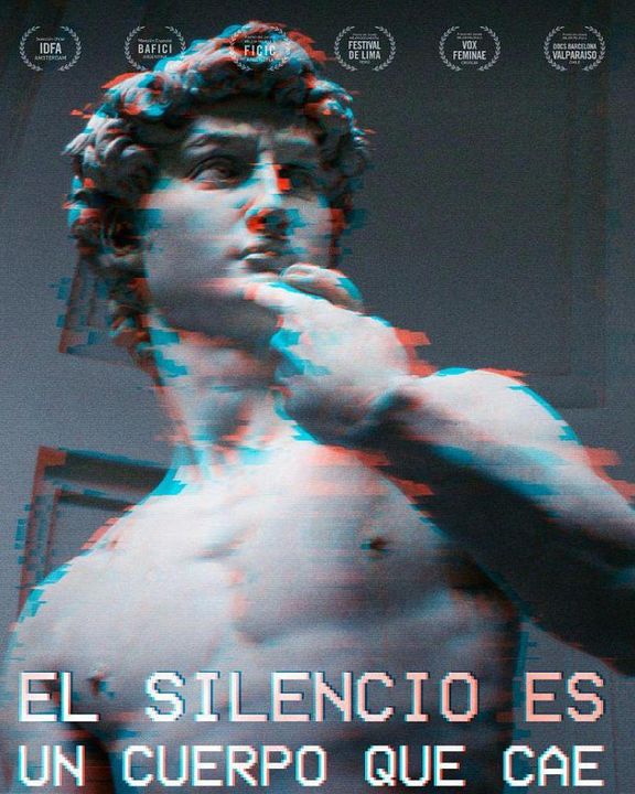 El silencio es un cuerpo que cae : Póster