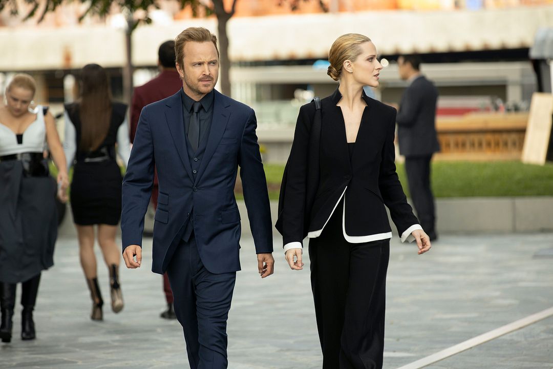 Westworld : Foto Aaron Paul, Evan Rachel Wood