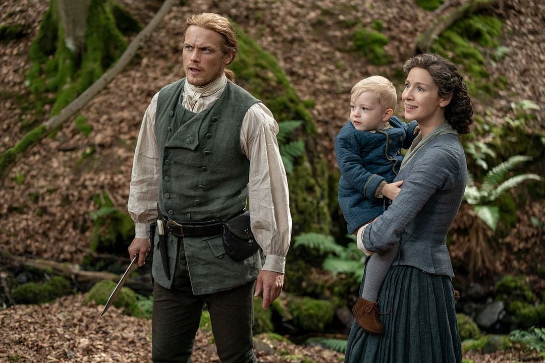 Outlander : Foto Caitriona Balfe, Sam Heughan