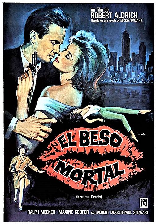 El beso mortal : Póster