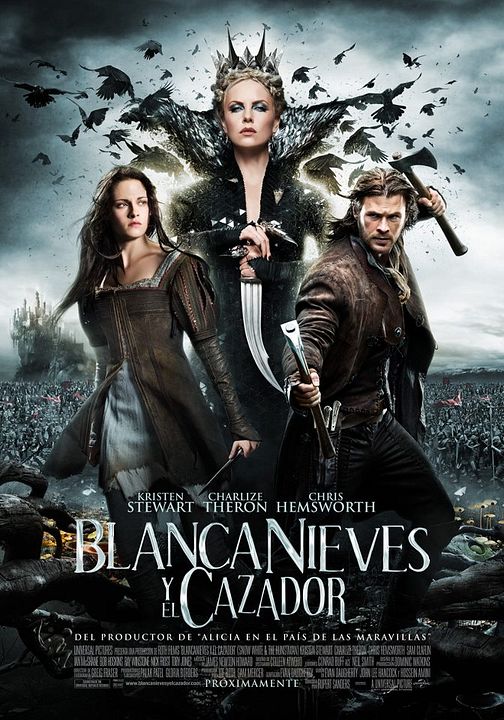 Blancanieves y el cazador : Póster
