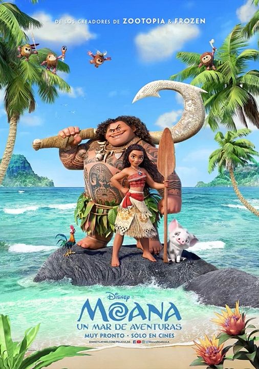 Moana: un mar de aventuras : Póster