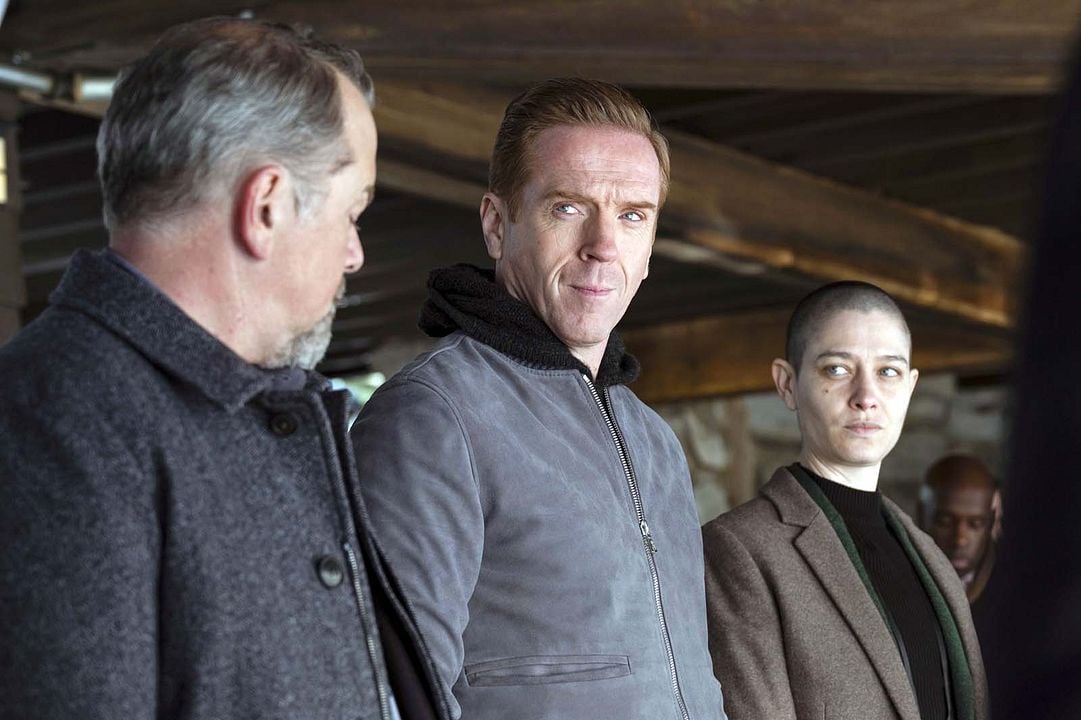 Billions : Foto Asia Kate Dillon, David Costabile, Damian Lewis