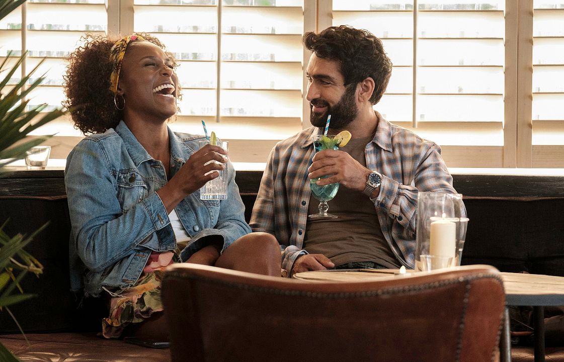 Dos tórtolos : Foto Issa Rae, Kumail Nanjiani