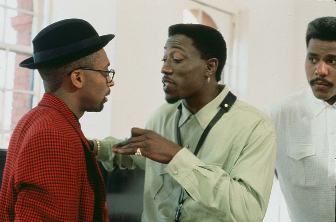 Foto Wesley Snipes, Spike Lee