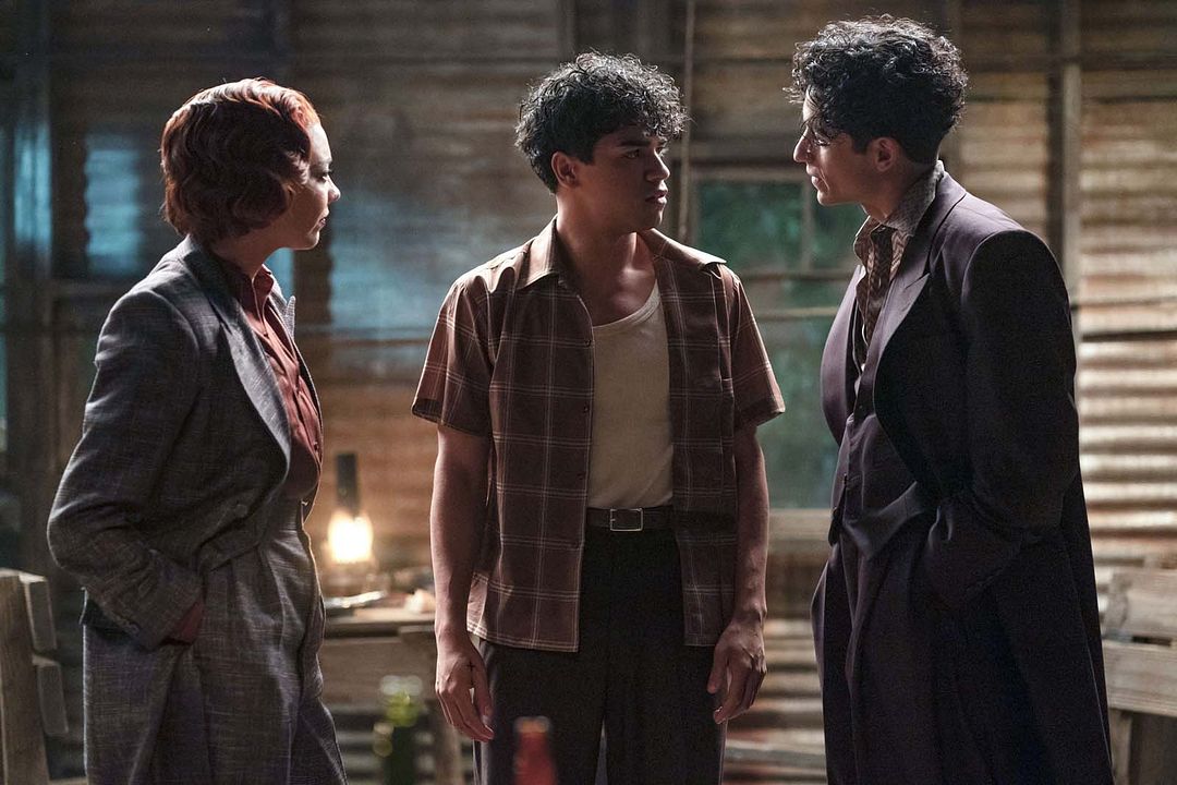 Foto Johnathan Nieves, Natalie Dormer, Sebastian Chacon