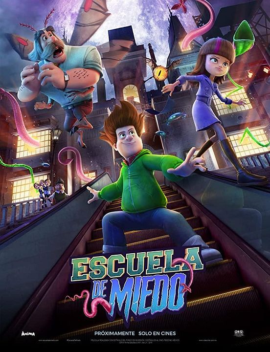 Escuela de miedo : Póster