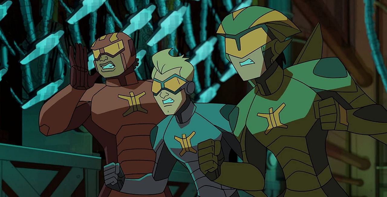 Stretch Armstrong y los guerreros Flex : Póster