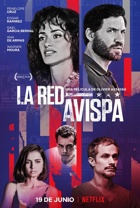 La red avispa : Póster