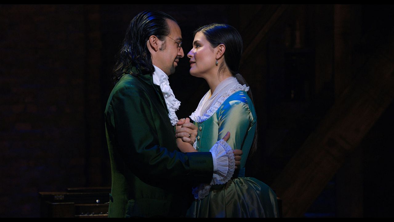 Hamilton : Foto Lin-Manuel Miranda, Phillipa Soo