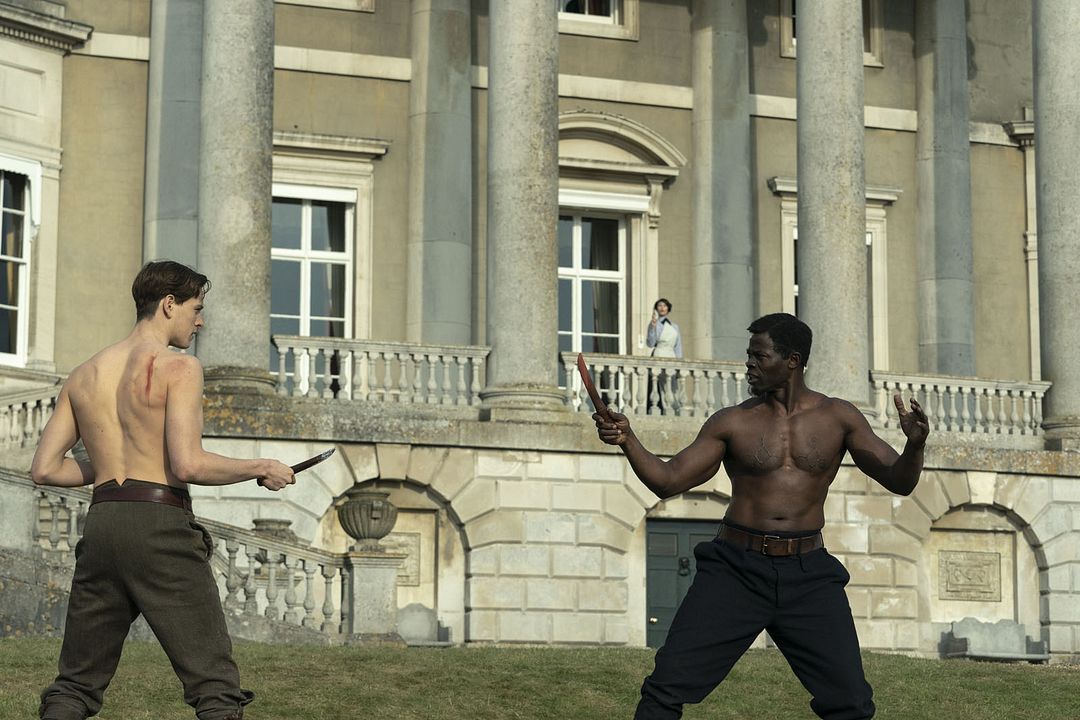 King's Man: El origen : Foto Gemma Arterton, Djimon Hounsou, Harris Dickinson