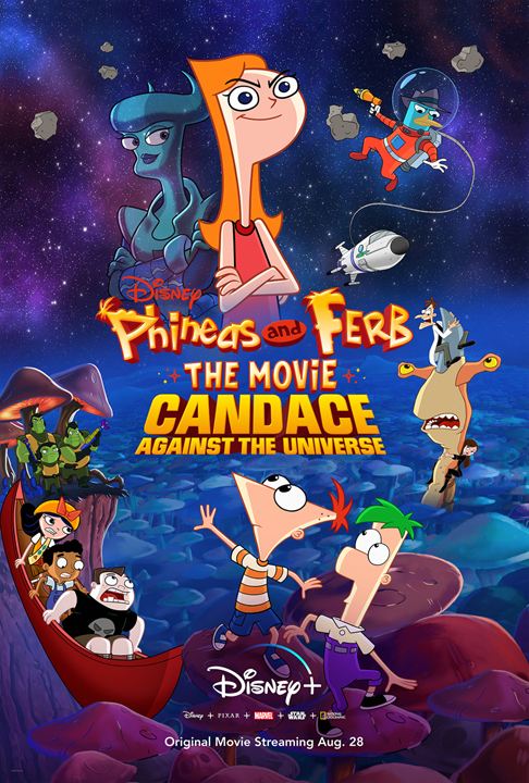 Phineas and Ferb The Movie: Candace Against the Universe : Póster