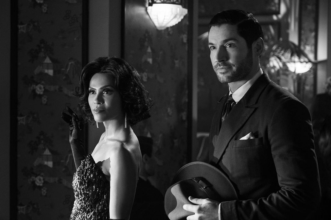 Lucifer : Foto Tom Ellis, Lesley-Ann Brandt