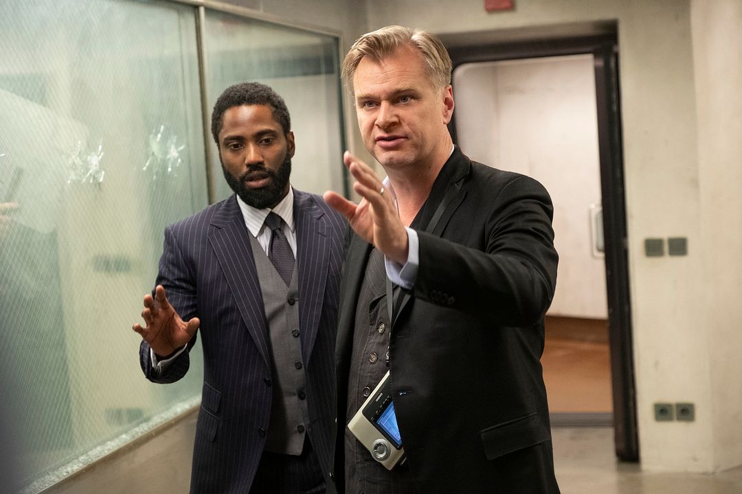 Tenet : Cobertura de revista John David Washington, Christopher Nolan