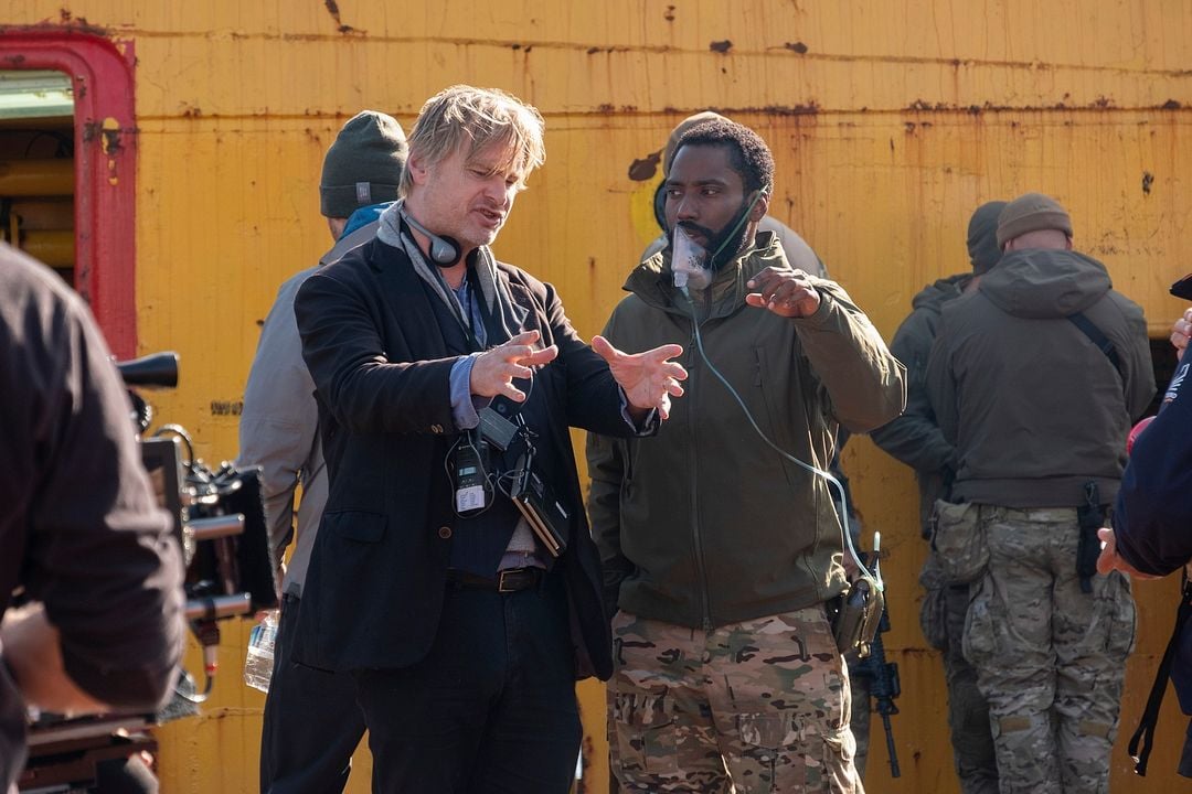 Tenet : Cobertura de revista John David Washington, Christopher Nolan