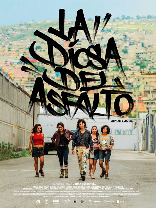 La diosa del asfalto : Póster