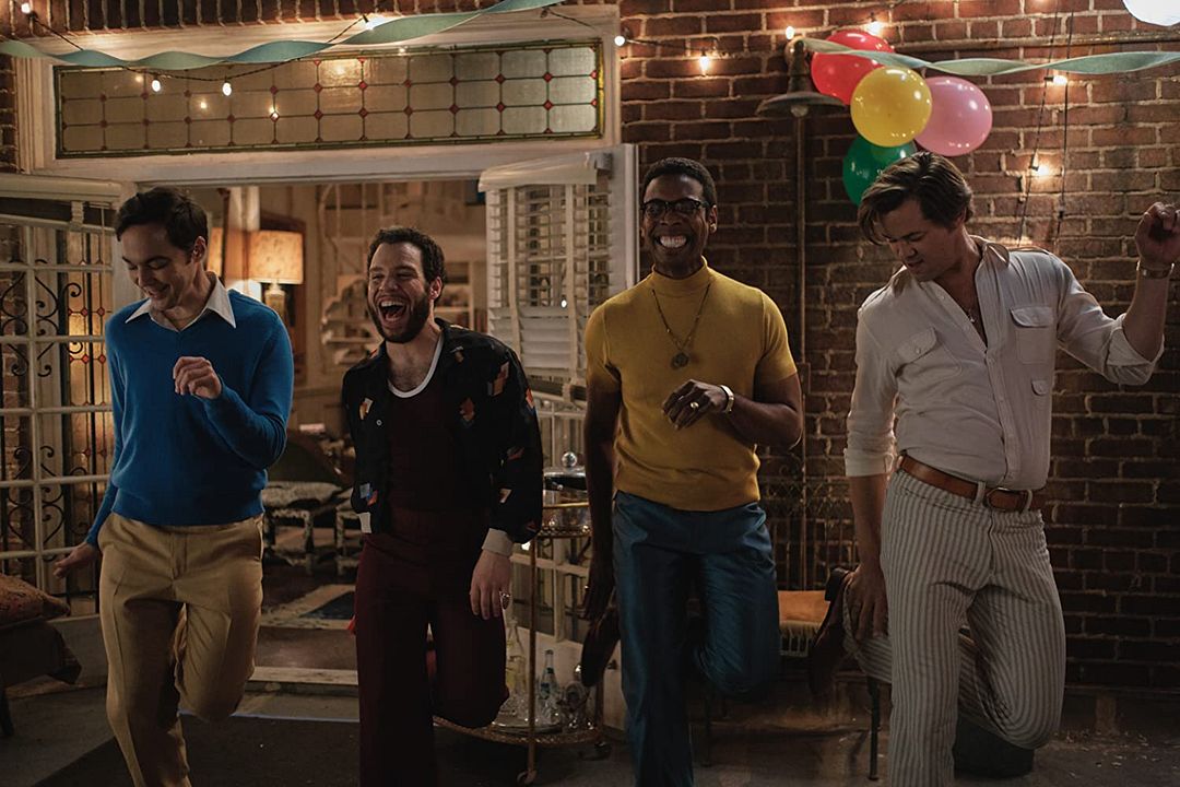 Los chicos de la banda : Foto Andrew Rannells, Jim Parsons, Michael Benjamin Washington, Robin de Jesús