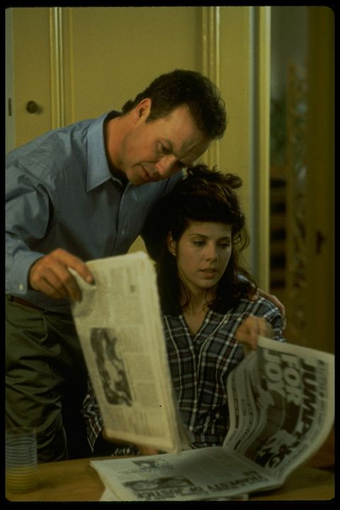 El periódico : Foto Marisa Tomei, Michael Keaton