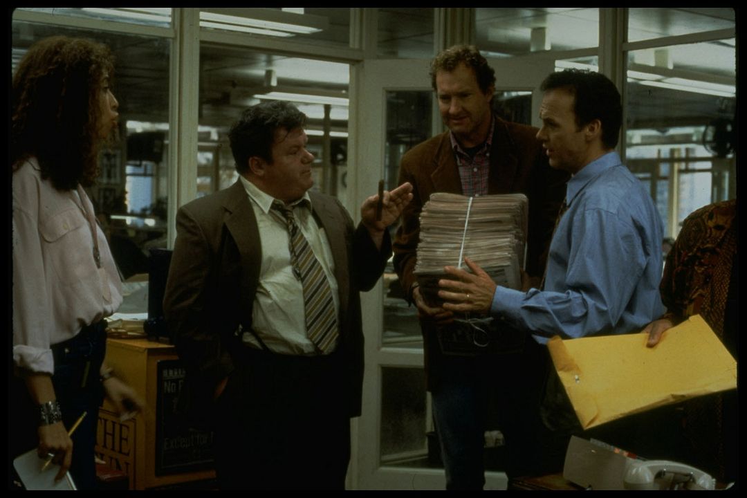 El periódico : Foto Michael Keaton