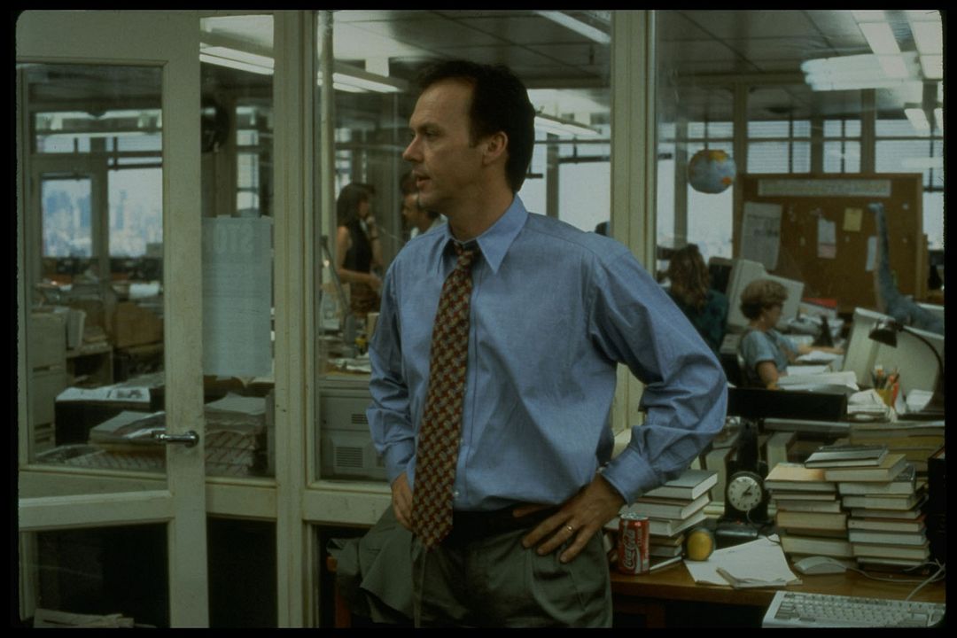 El periódico : Foto Michael Keaton