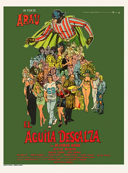 El Águila Descalza : Póster