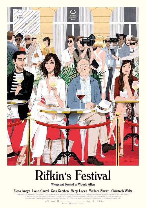 Rifkin's Festival Un romance equivocado, en el lugar adecuado : Póster