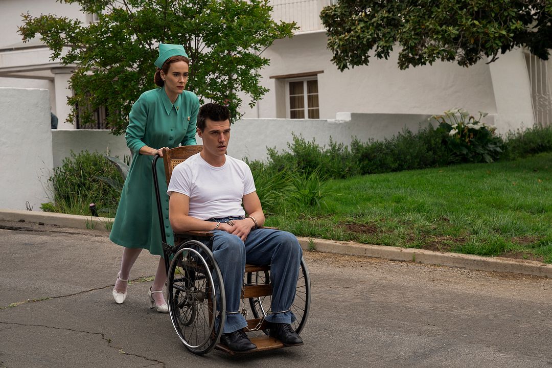 Ratched : Foto Sarah Paulson, Finn Wittrock