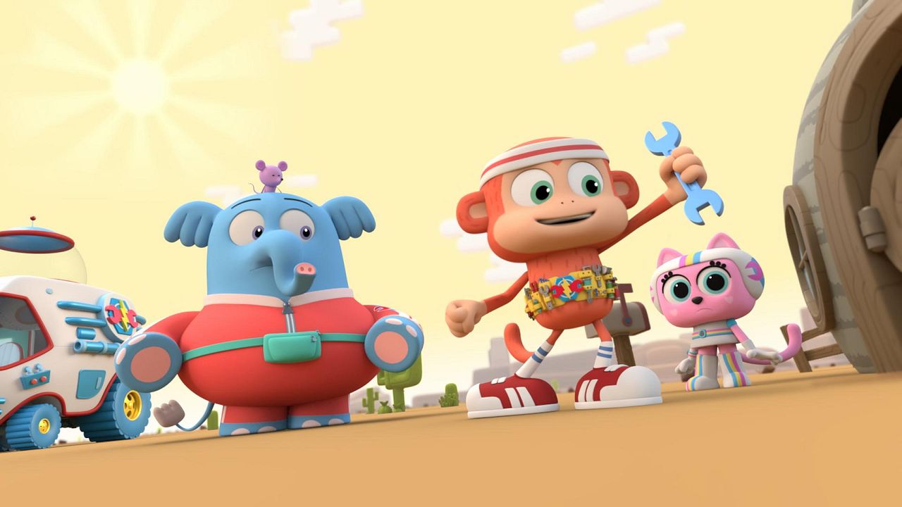 Chico Bon Bon: Un mono con herramientas : Foto